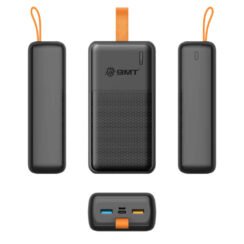 BMT T-60 Powerbank 60000mah Fast Charging Power Bank Portable External Battery Outdoor High Capacity Powerbanks