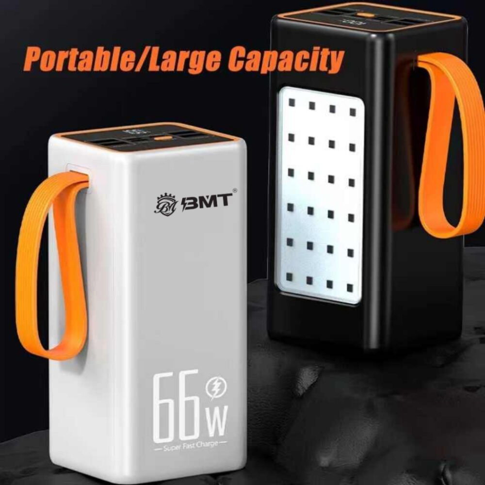 BMT T-207 Original Powerbank 50000mah Large Capacity Power Bank Outdoor LED Light PD 66W Lithium High Capacity Powerbank - Image 6
