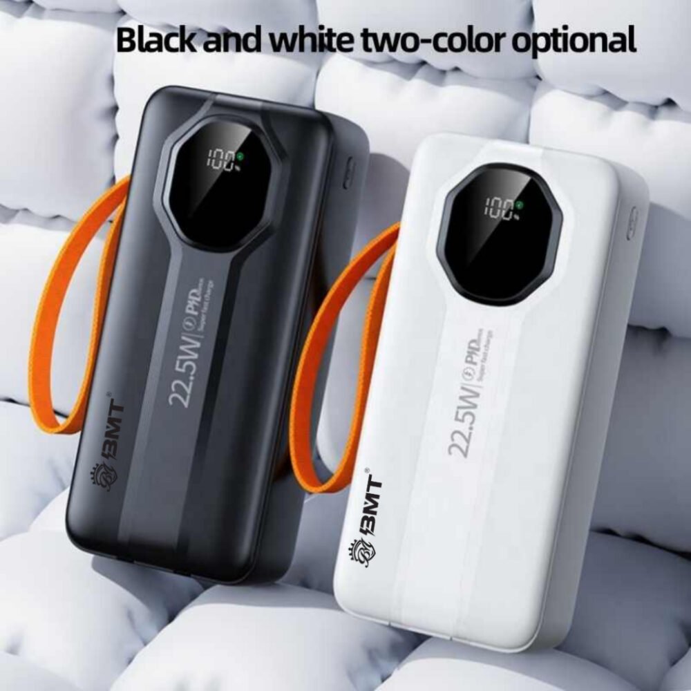 BMT T86 Original Portable Power 50000mAh Fast Charging Powrbank Digital Display Four USB Type C Output Powerbank - Image 6