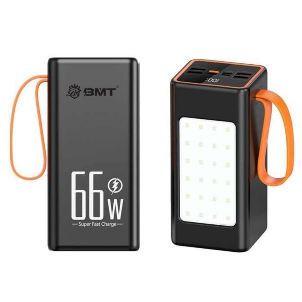 BMT T-207 Original Powerbank 50000mah Large Capacity Power Bank Outdoor LED Light PD 66W Lithium High Capacity Powerbank - Image 2