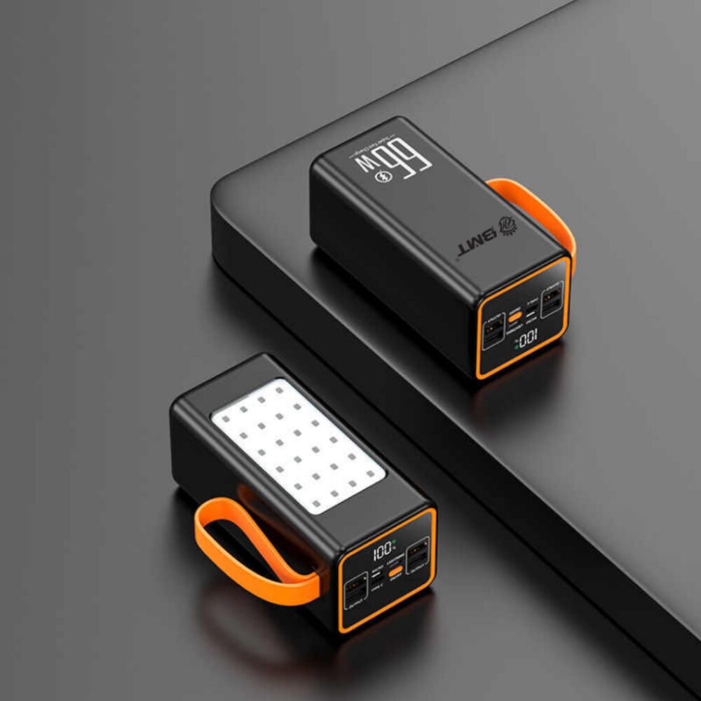 BMT T-207 Original Powerbank 50000mah Large Capacity Power Bank Outdoor LED Light PD 66W Lithium High Capacity Powerbank - Image 5